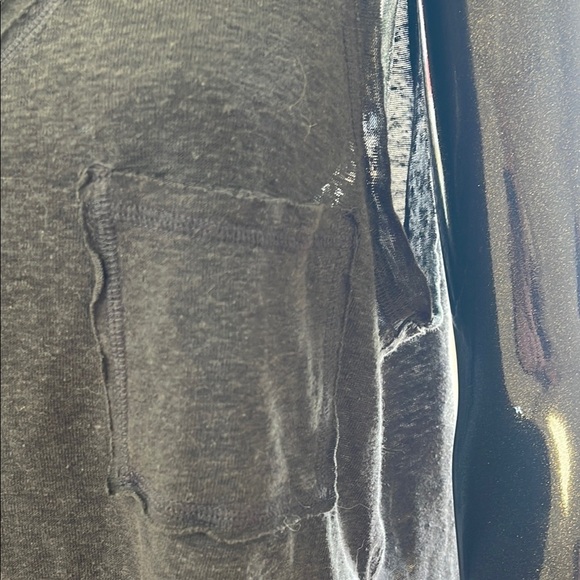 Aerie gray Black Crop Tank Top - Picture 2 of 6